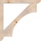 Ekena Millwork Westlake Slat Smooth Bracket, Douglas Fir, 3 1/2"W x 44"D x 44"H BKT04X44X44WTL06SDF - alternate 4